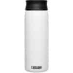 Custom CamelBak® Hot Cap 20 Oz. White Vacuum Insulated Stainless Steel Bottle