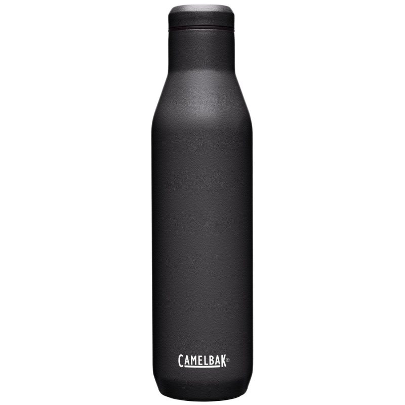 Custom CamelBak Horizon 25Oz Stainless Steel Vacuum Insulated Wine Bottle Black